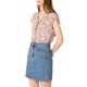 thumbnail image 2 of INSPIRE CHIC Blusa Floral de Regreso a Clases para Mujer, Manga Corta, Chifón, Casual, con Volantes, Rosa XL, 2 of 7