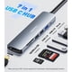 thumbnail image 2 of Hub USB C UANTIN 7 en 1 HDMI 4K PD 100W Adaptador, 2 of 3