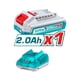 thumbnail image 3 of Podador Cortasetos 20V 2 en 1 con Batería y Cargador Total, 3 of 5
