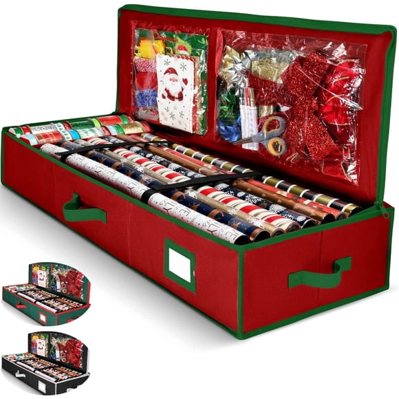 Organizador de Papel de Regalo Homior HOWrap, 1824 Rollos de 40 in