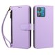 thumbnail image 1 of Funda Tipo Billetera para Motorola Moto Edge 40 Neo 5G con Soporte y Bolsillo con Cierre Morado, 1 of 1