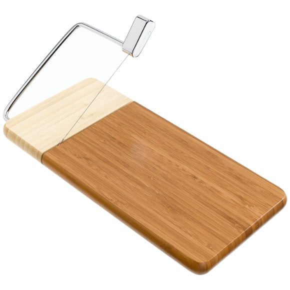 Cortadora de queso Prodyne 126-B de bambú, 30 x 15 cm, con alambre de acero inoxidable
