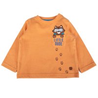 Polera Bebé Niño Naranjo Pillin