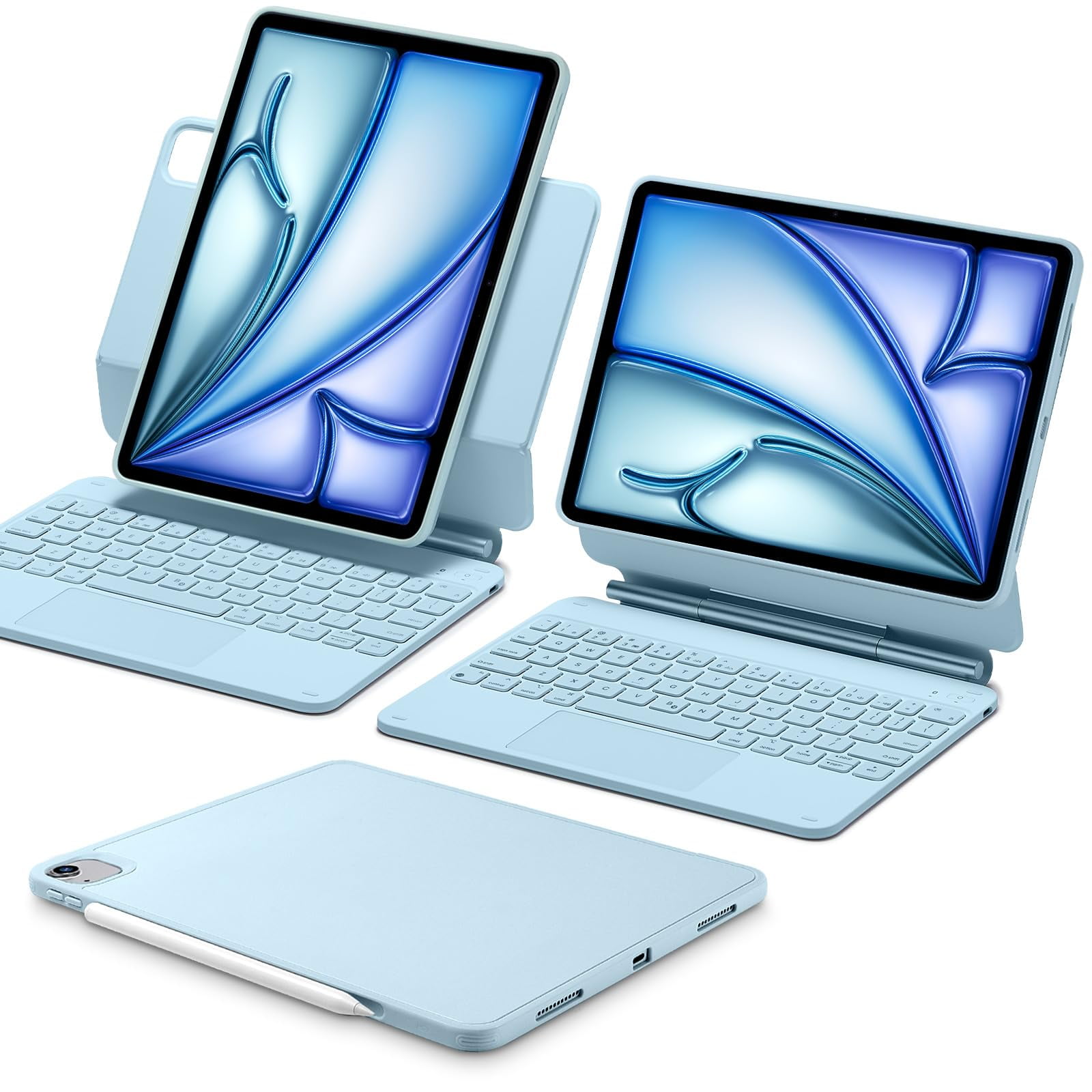 Funda Con Teclado Esr Ipad Air De 11 Pulgadas Azul