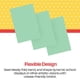 thumbnail image 4 of Cartulina Bristol plegable School Smart verde 12 x 18 cm, paquete de 100, 4 of 8