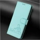 thumbnail image 5 of Funda tipo cartera FOXDOCK para Realme P3 5G con soporte, ranuras, RFID, diseño de gato, 5 of 5