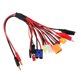 thumbnail image 4 of Cable Adaptador De Cargador Multifunción 10 En 1 Compatible Con XT60 XT90 EC5 JST FUTABA, 4 of 5