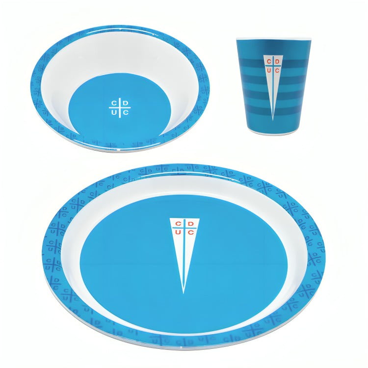 Oem - Set Desayuno Melamina Universidad Catolica