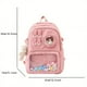 thumbnail image 3 of Stylish & Durable Kawaii Heart Pocket Backpack - Perfect for Teen Girls On-the-Go!, 3 of 4