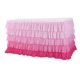 thumbnail image 3 of Falda De Mesa Con Volantes De Tutú Decoración De Vajilla De Fiesta De Cumplea?os Rosa 1.83x0.77m, 3 of 3