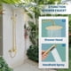 thumbnail image 3 of Ducha Exterior Gotonovo Acero Inoxidable SUS304 Oro Cepillado 8, 3 of 3