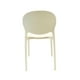 thumbnail image 4 of Silla Plástico Apilable Deco Berlín Blanca Escandinavia, 4 of 6