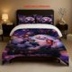 thumbnail image 1 of Snowman Animation Theme Fantasy Snow Monster Friendship Themed bedding Duvet Cover Pillowcase Set Soft, 1 of 5