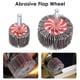 thumbnail image 5 of Kit de accesorios para taladro con cepillo de alambre, ruedas de copa de alambre anudadas y onduladas con vástago de 1/4 de pulgada para eliminar óxido (13 piezas), 5 of 7