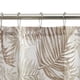thumbnail image 2 of Cortina de baño Mainstays Palm 72 x 72 cm Taupe Poliéster, 2 of 3