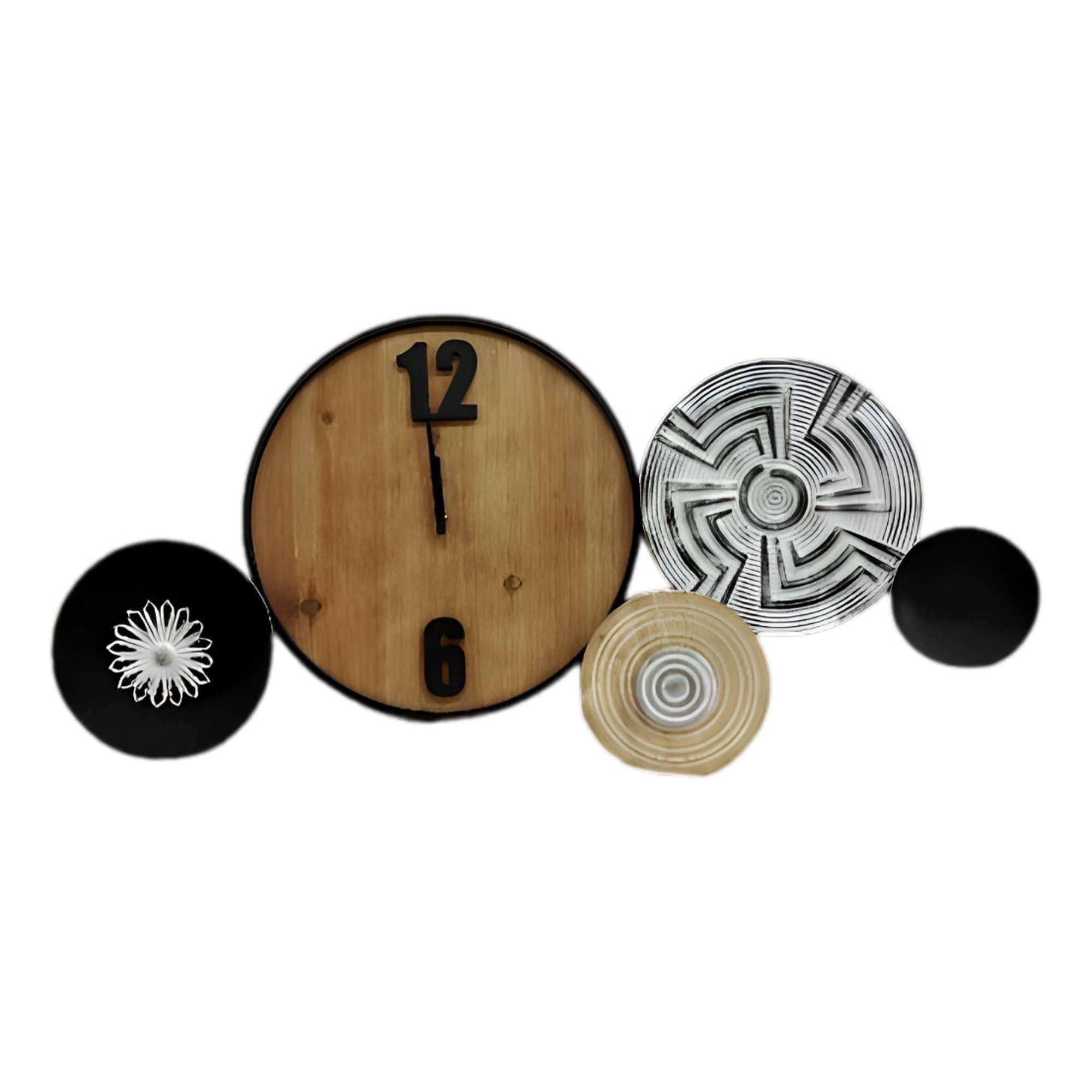 Genérico - Reloj Pared Granja Grande Rústico Decorativo Jhn