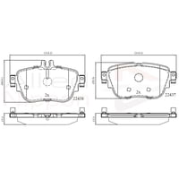 Pastillas Freno Para Auto Allied Nippon Adb02366