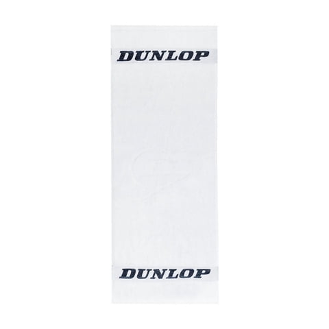 Toalla Dunlop Logo Blanca Tenis Padel