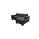 thumbnail image 2 of Sofa Seccional Ecocuero Chocolate Divan Derecho, 2 of 3