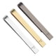 thumbnail image 1 of Uxcell 3 piezas de alfileres de corbata para hombres de acero inoxidable con letra P, juego de pinzas para corbata con caja de regalo para el Día del Padre en plata, oro y negro, 1 of 6