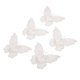thumbnail image 4 of 5 piezas mariposa encaje parche vestido bordado en relieve apliques de costura artesanal, 4 of 5