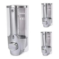 Genérico - Pack 3 Dispensador De Jabón Liquido, Alcohol Gel, Shampoo