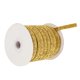 thumbnail image 4 of 45m / Roll Glitter Ribbon para la ropa de bricolaje Regalo de banquete de boda Costura Decoración blanco, 4 of 5