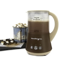 Máquina Para Hacer Espuma Y Chocolate Caliente Nostalgia 950 Ml Con Molde