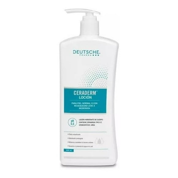 Ceraderm Loción Hidratante Corporal 500ml