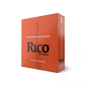 Caña Saxo Soprano 3.0 Pack 10 Rico Ria1030 Daddario