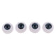 thumbnail image 1 of Ojos De Ojos Acrílicos De 22 Mm Para Mu?eca Recién Nacida BJD Doll Accs DIY Azul Oscuro, 1 of 5