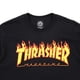thumbnail image 1 of Remera Thrasher Flame Negro, 1 of 1