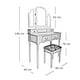 thumbnail image 5 of Tocador Vintage Bocholt 4dw Blanco con Piso, 5 of 6