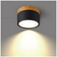 thumbnail image 2 of Panel Led Deco Sobrepuesto Madera 6w Negro Cálido, 2 of 3
