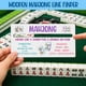 thumbnail image 3 of Set de 4 lectores de líneas de Mahjong de madera Bobby Creativity, 3 of 8