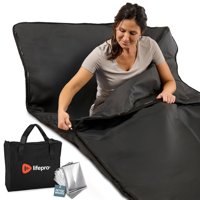 Manta Infrarroja Para Sauna Lifepro Rejuvawrap Con 9 Niveles De Temperatura