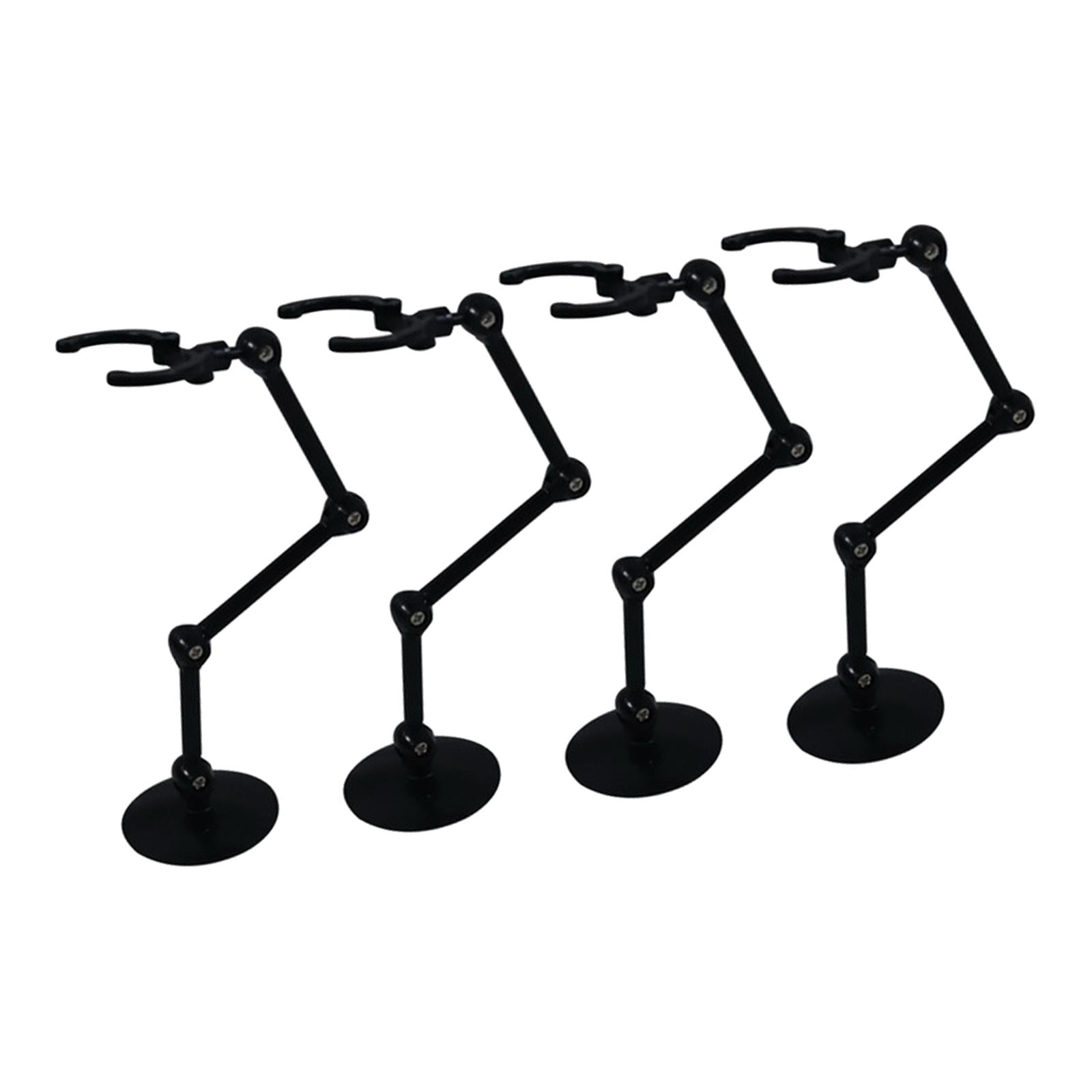 Bothyi - 4 Soportes De Exhibición De Base De Acción Para Figuras De Acción 1/144 1/100, Color Negro