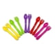 thumbnail image 4 of Set de 10 Cucharas y Tenedores de Colores, 4 of 7