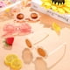 thumbnail image 4 of 3 gafas de sol redondas con diseño de flores para niñas, bonitas gafas de playa para exteriores para niños pequeños., 4 of 7