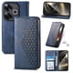 thumbnail image 2 of Funda Flip FOXDOCK para Xiaomi Redmi Turbo 3 5G , Estilo Billetera con Diseño Rombo, Correa de Mano y Soporte, Uso Diario, 2 of 6