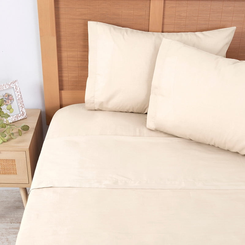 Mashini - Sábana 200h Super King Crudo