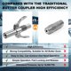 thumbnail image 3 of Acoplador para pistola de grasa Akeoil 1/8" NPT 12000 PSI, 3 of 6