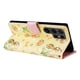 thumbnail image 5 of FOXDOCK Funda Tipo Cartera Floral para Samsung Galaxy S24 Ultra ,Funda con Tapa de Cuero PU, Protección Antigolpes con Ranuras para Tarjetas y Soporte, 5 of 5