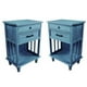 thumbnail image 1 of Set 2 Veladores Librero Rother 2 Cajones Azul, 1 of 3