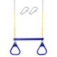 thumbnail image 1 of Anillos con forma de trapecio con cadenas de 48 cm para columpios para niños, 1 of 7