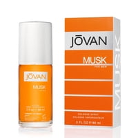 Perfume Jovan Musk Eau De Cologne, 90 Ml, Para Hombre, Fórmula Vegana