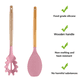 thumbnail image 3 of Juego de utensilios de cocina de 2 piezas, de madera, fáciles de limpiar, antiadherentes, color rosa, 3 of 5