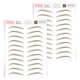 thumbnail image 1 of Tatuajes Temporales de Cejas Brows by Bossy – Marrón Ceniza Chic, 1 of 7