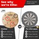 thumbnail image 3 of Tabla de madera Ring Toss Game Elite Sportz Equipment, 30 cm, 3 of 6