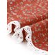 thumbnail image 5 of Agnes Orinda Blusas de Verano para Mujer Tallas Grandes con Cuello de Corazón Floral, Encaje, Manga Corta con Volantes 3X Rojo, 5 of 6